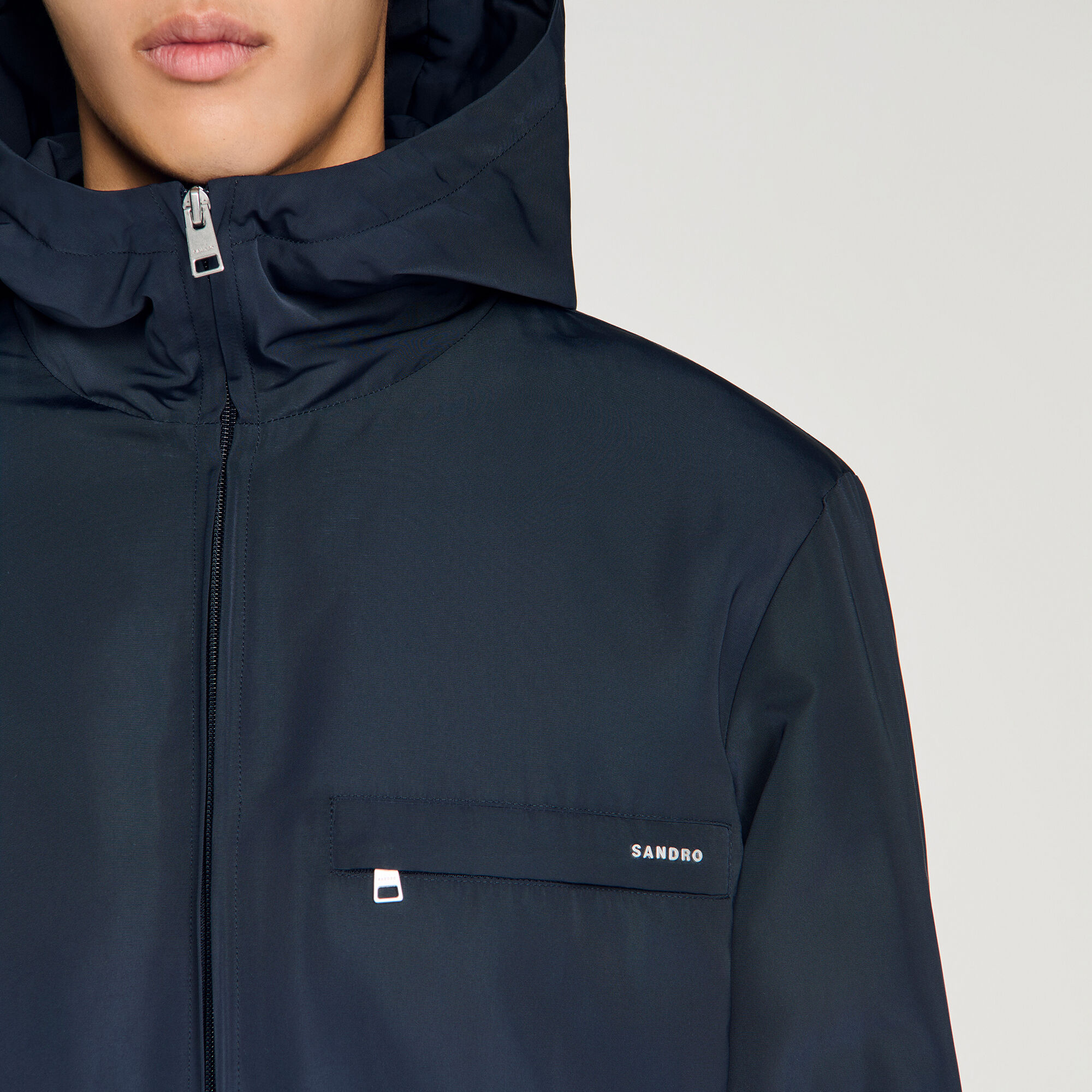 Nylon windbreaker