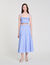 Long striped skirt