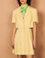 Tailored dress with cut-outs