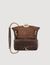 Yza small plain leather bag