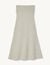 Long flared skirt