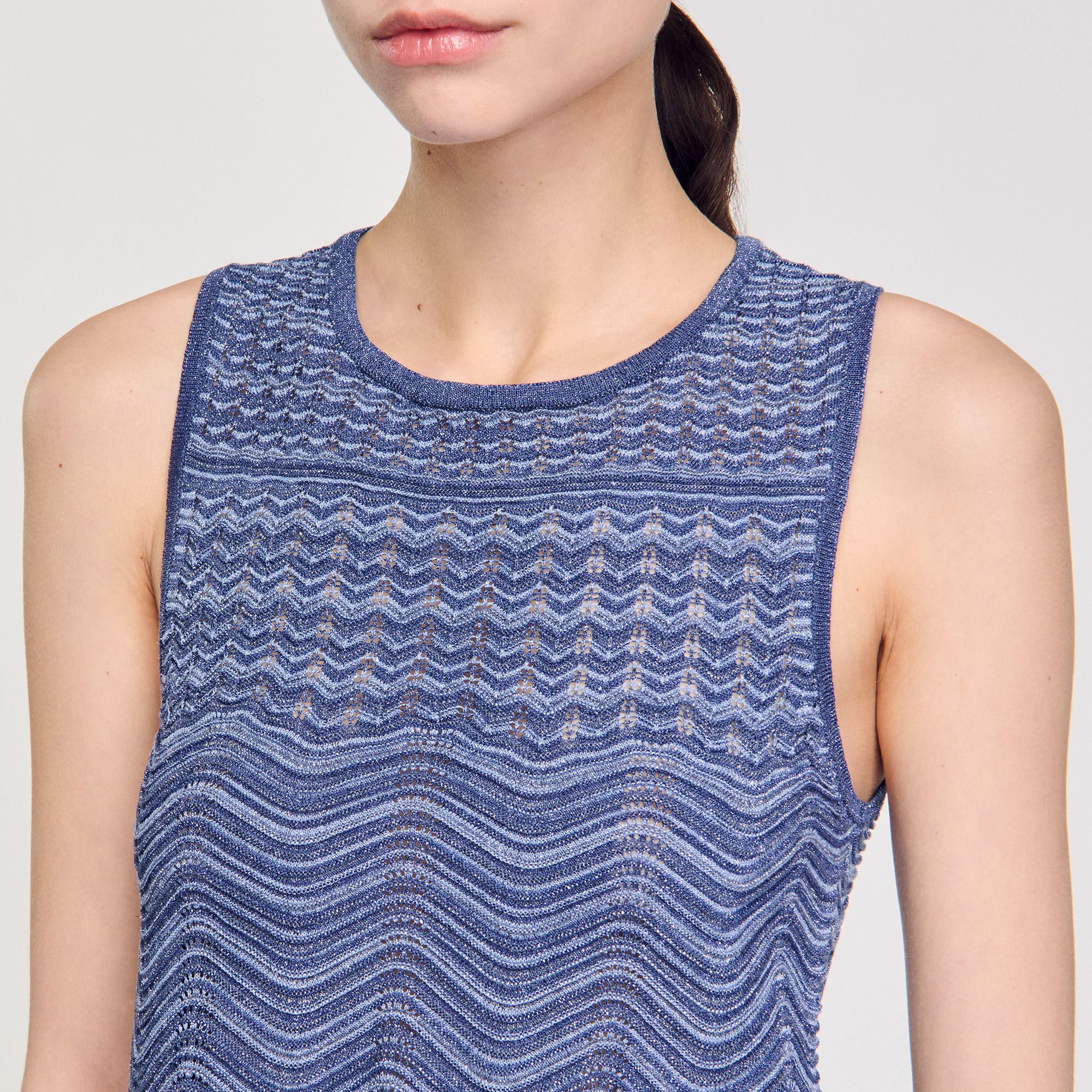 Glitter knit jumper
