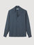 Floaty shirt with spread collar