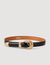 Leather belt