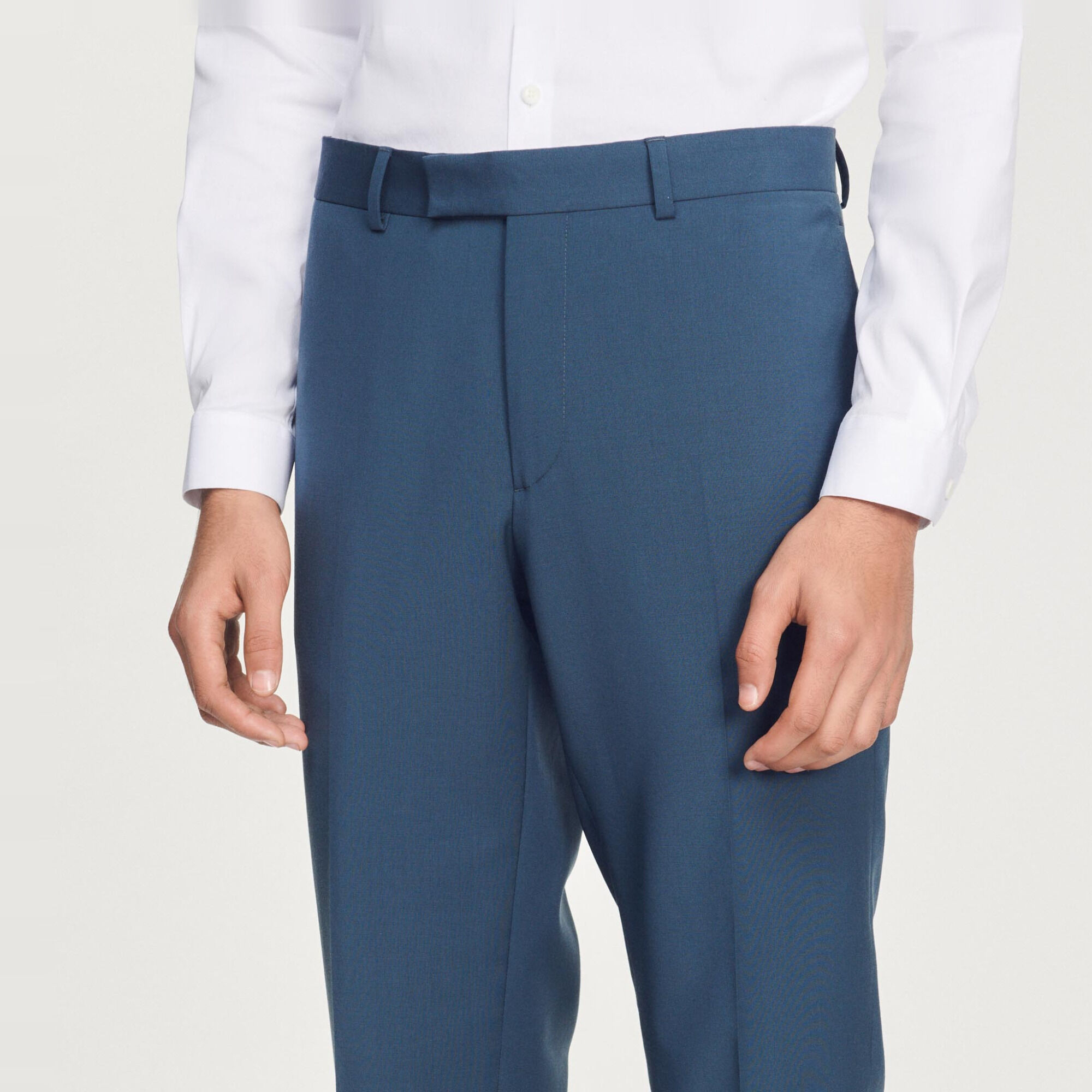Classic cut suit trousers
