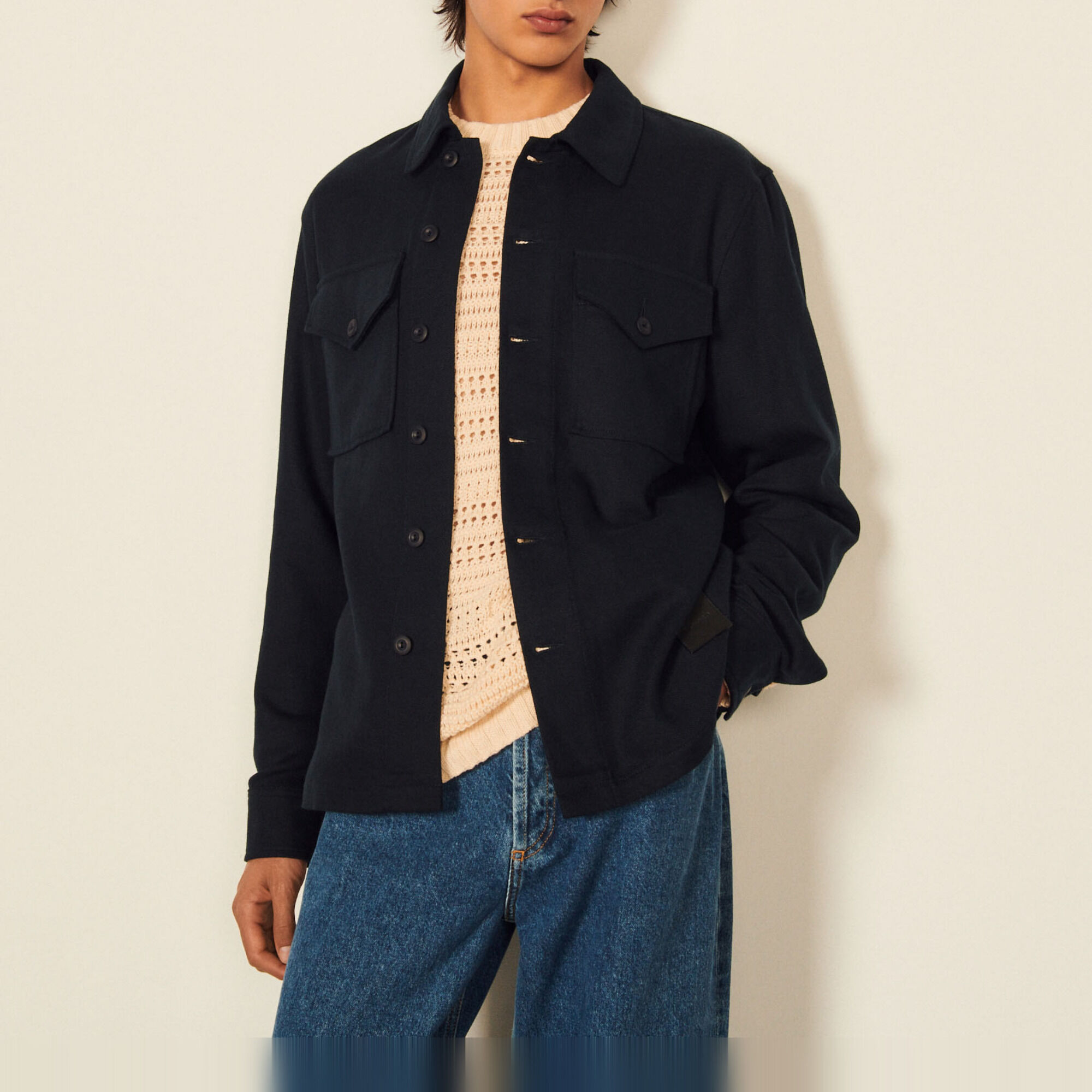 Cotton overshirt