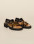 Notched rope sandals