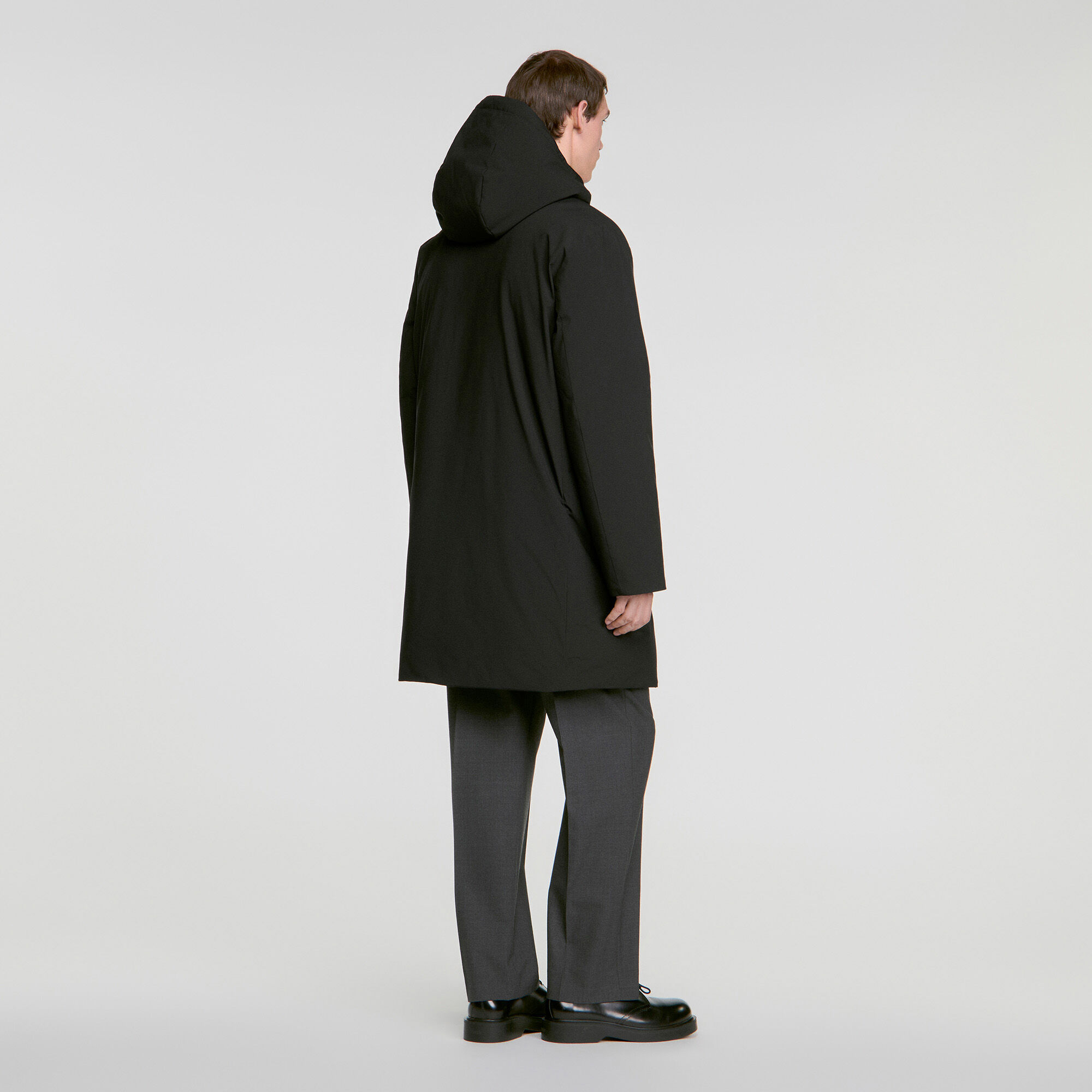 Zip-up hooded parka - Men | Sandro