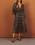 Long dress with lurex