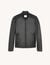 Leather biker jacket