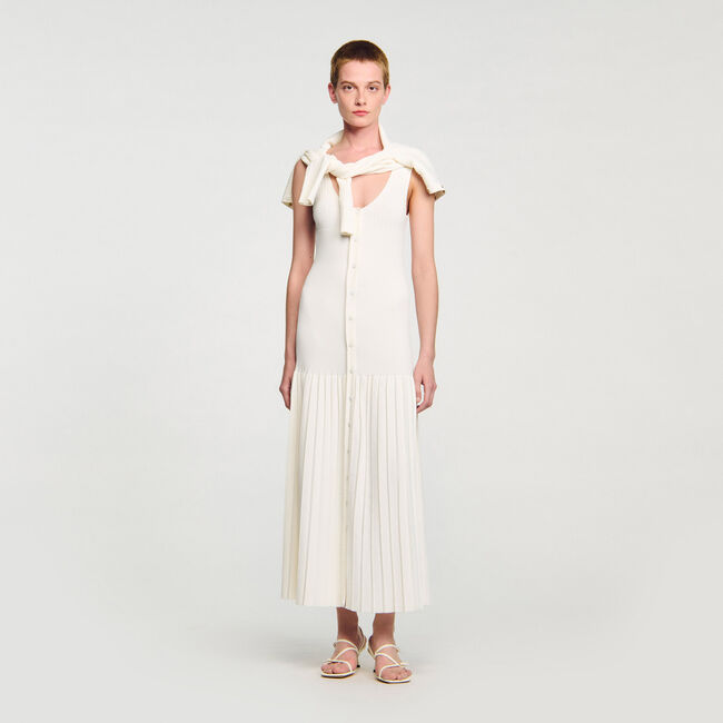 Knit maxi dress