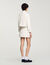 Peter Pan collar cropped jacket