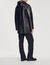 Lambskin leather parka