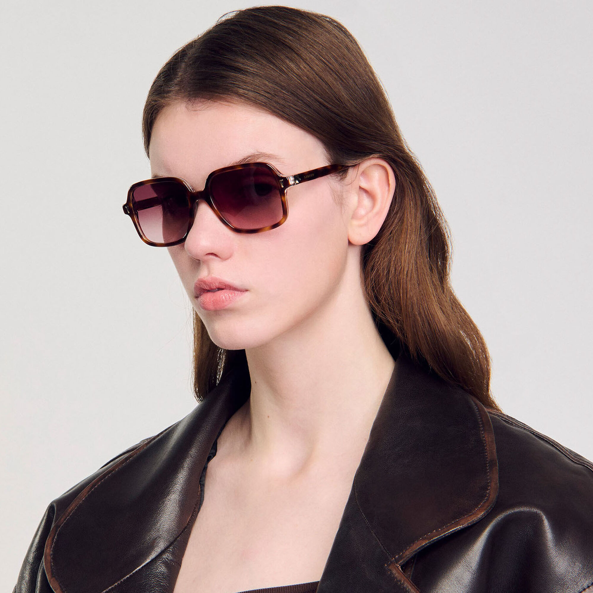 Rectangular sunglasses