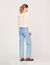 Flowing ruffled blouse
