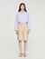 Cotton Bermudas with cutout flowers