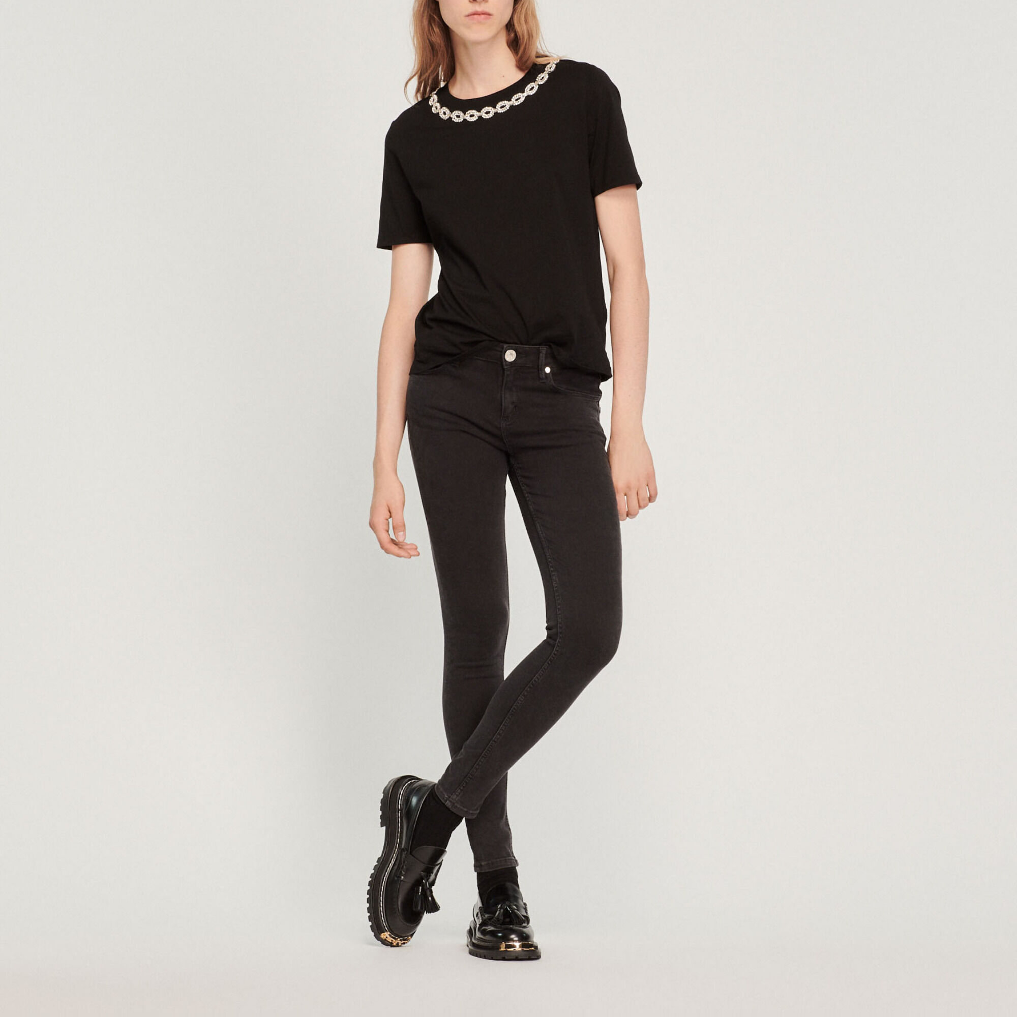 Sandro high shop waisted jeans