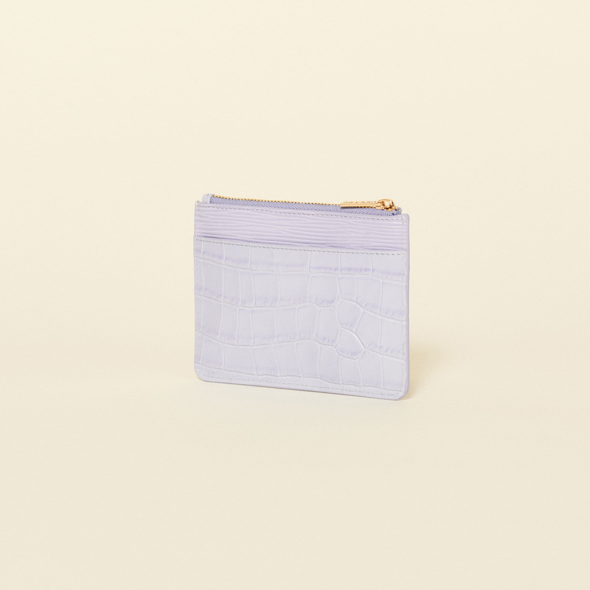Flat leather purse