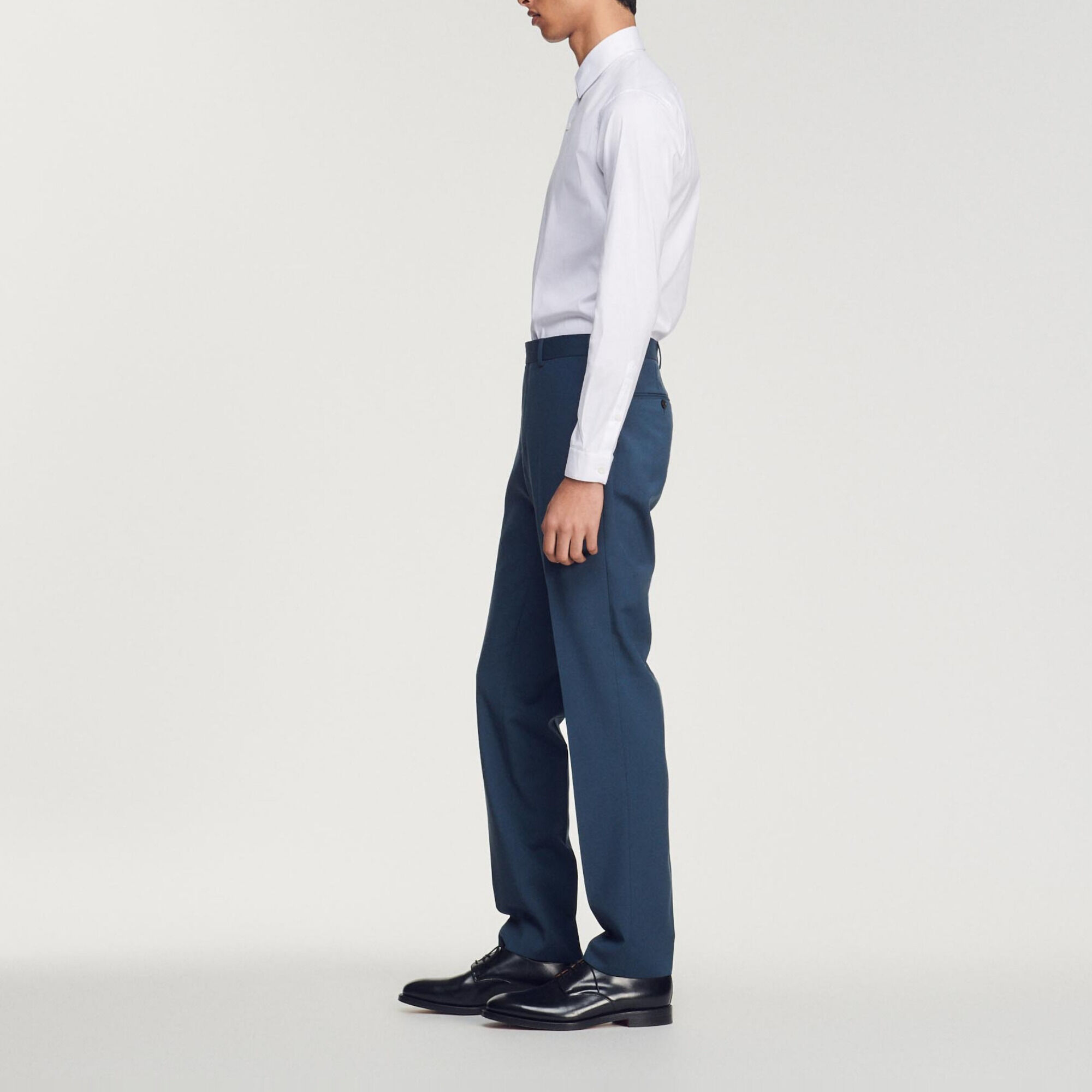 Classic cut suit trousers
