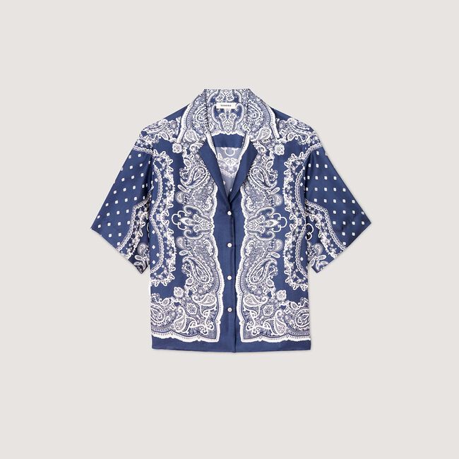 Bandana print shirt