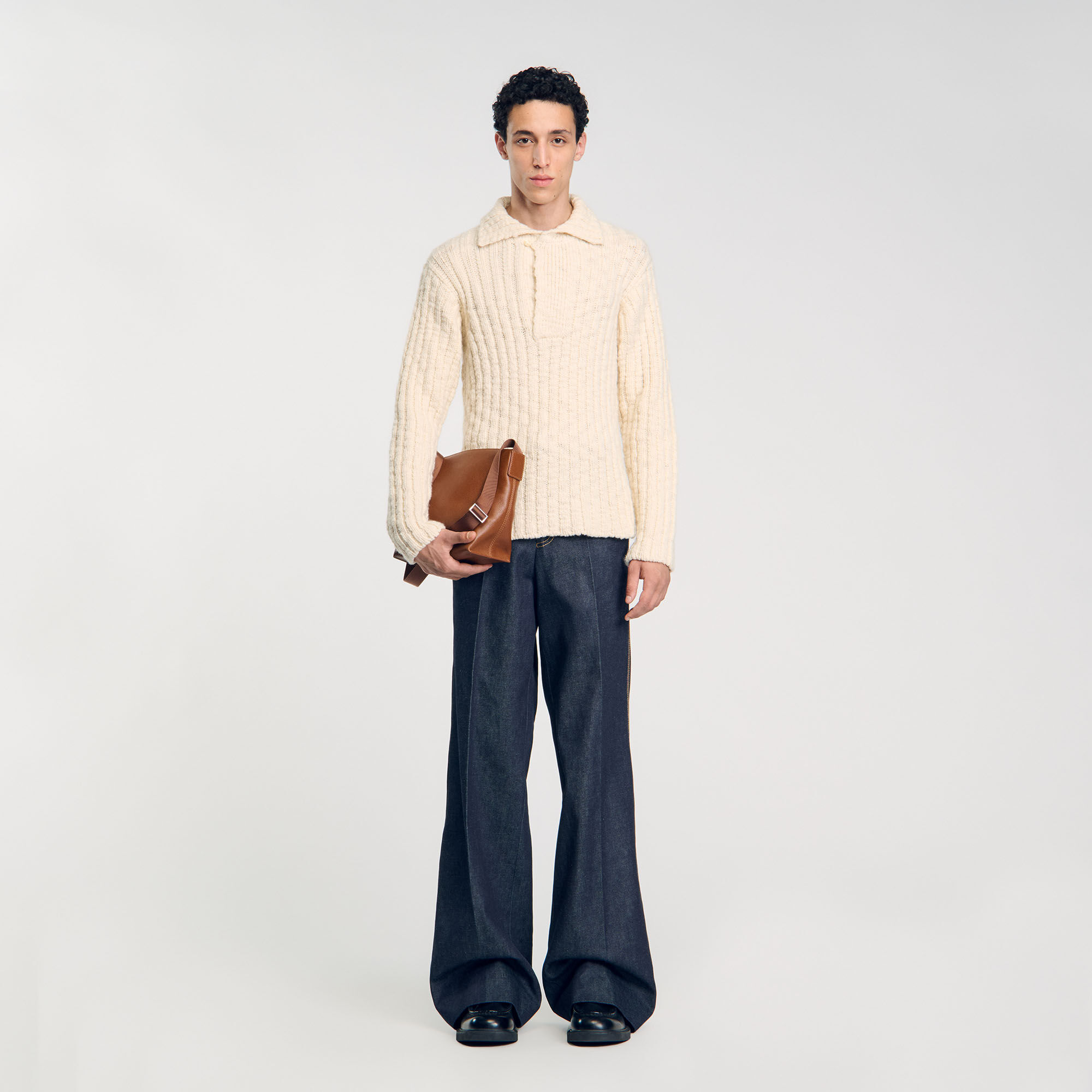 Sandro polo style sweater deals