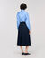 Long pleated skirt