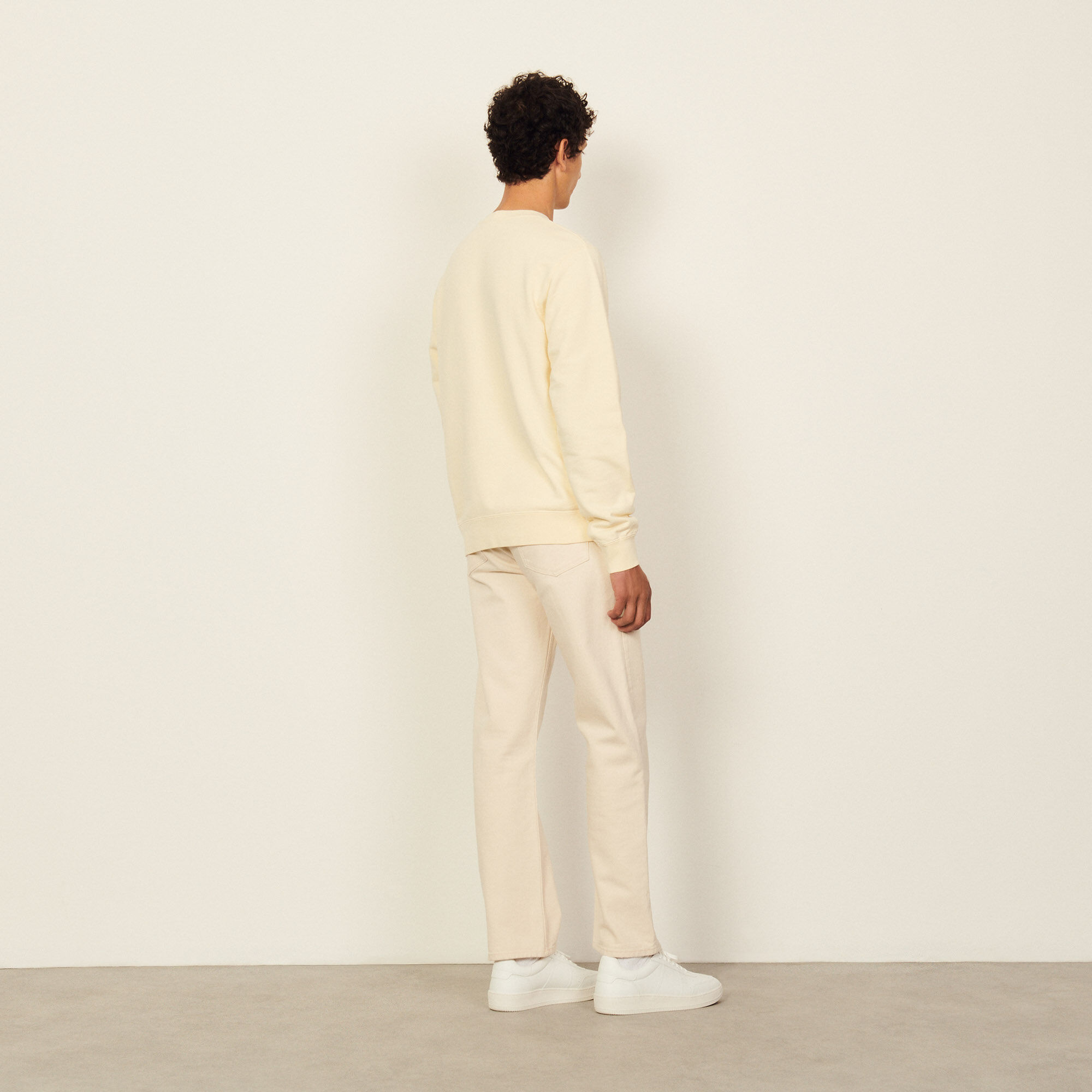 Sweatshirt with Sandro embroidery