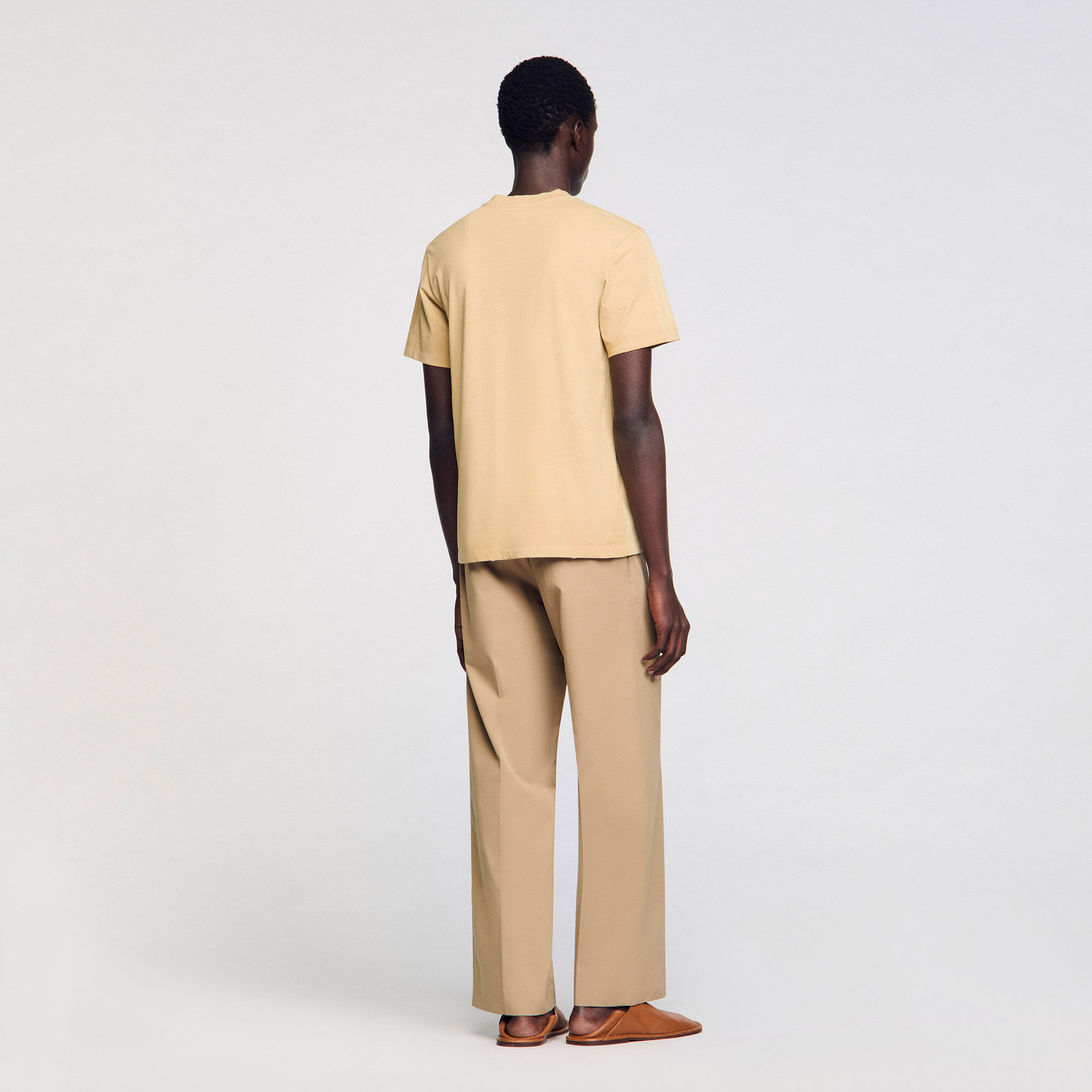 Worn-effect T-shirt