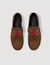 Suede lace-up boat shoes