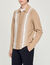 Cardigan with contrasting embroidery