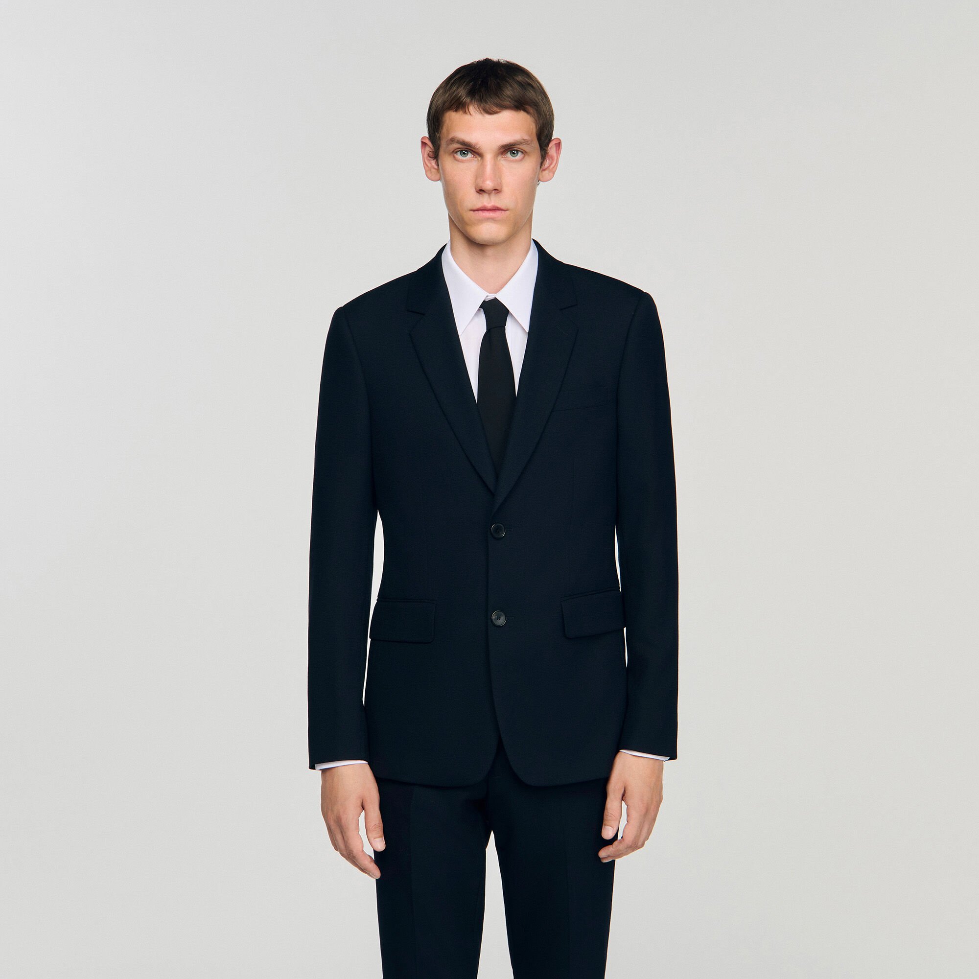 Wool suit jacket