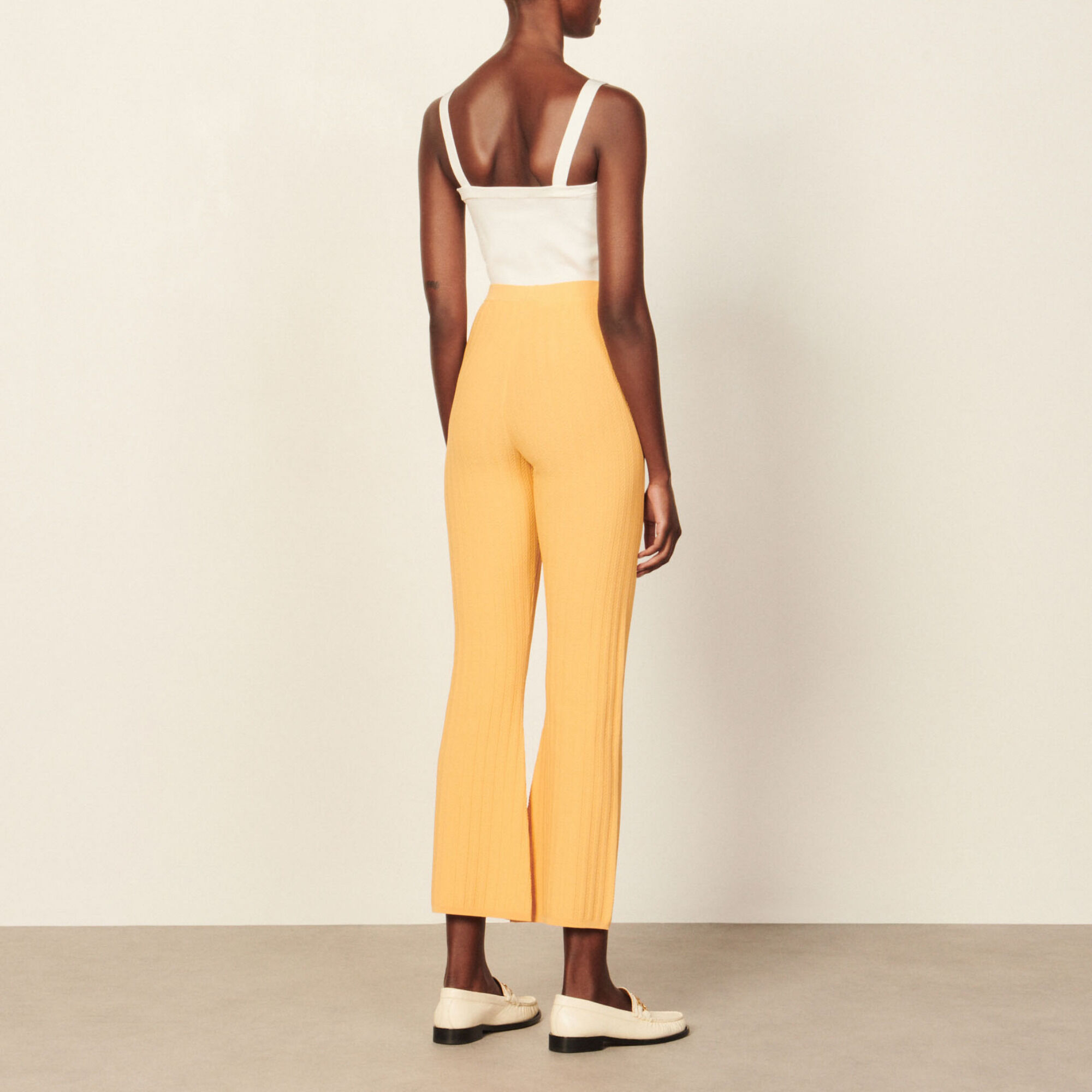 Knit trousers