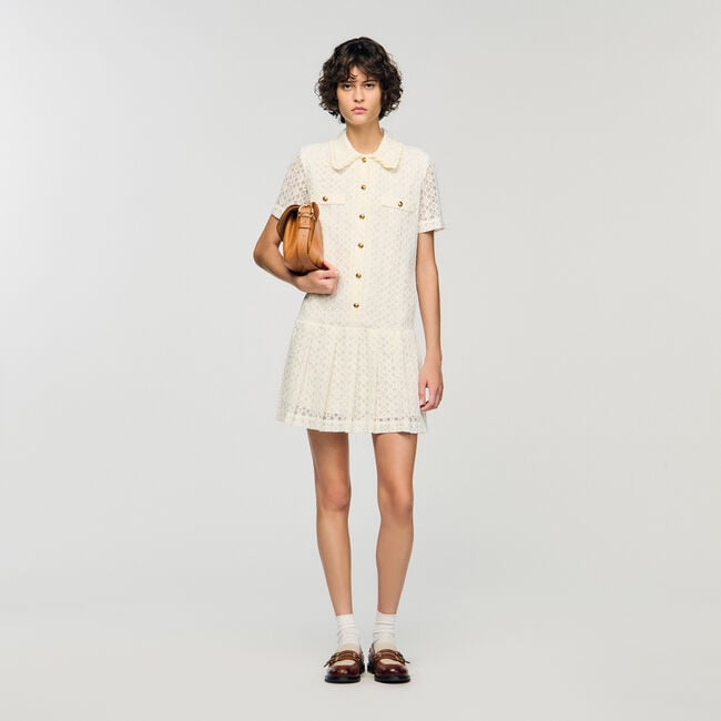 Short lace dress