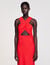 Long wraparound dress