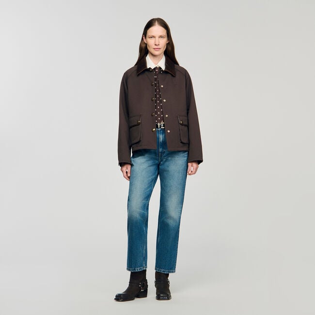 Gabardine coat