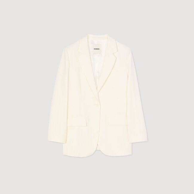 Sequinned suit jacket