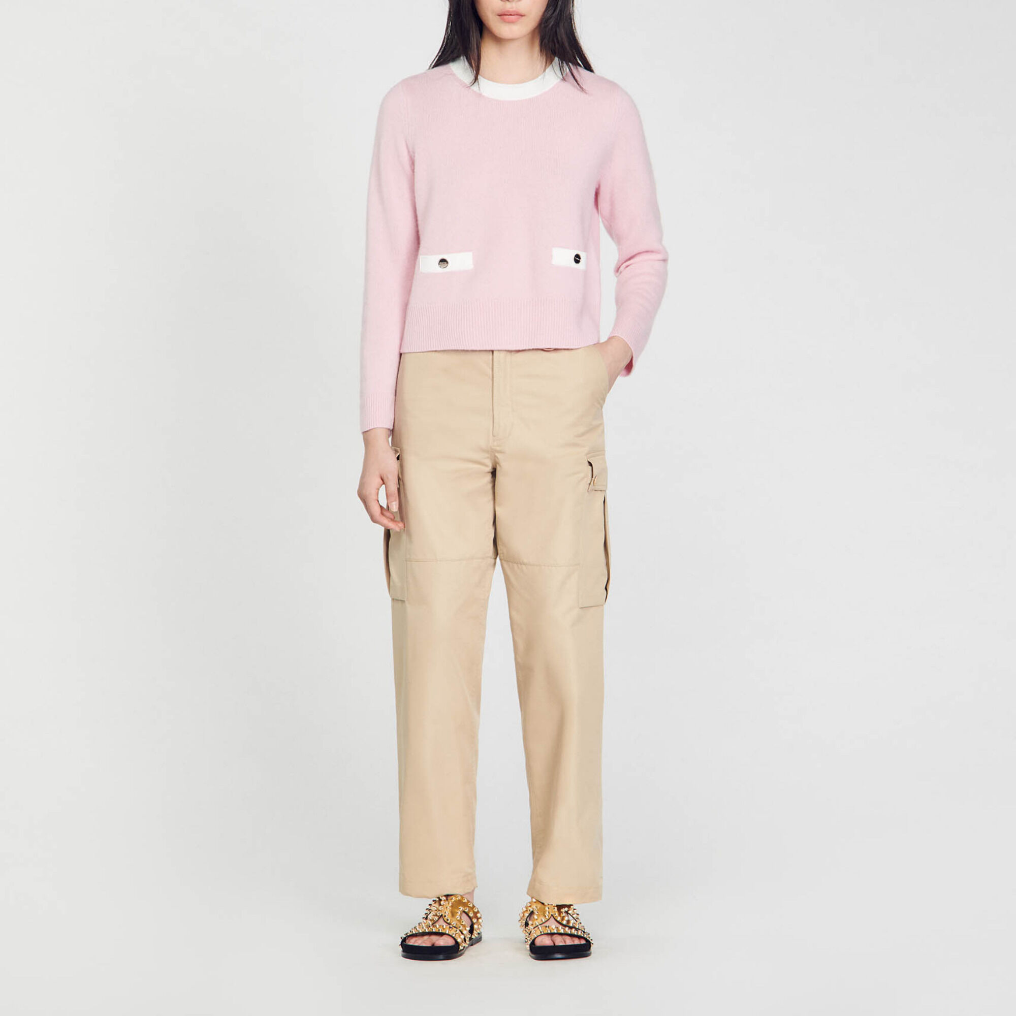 Fine knit sweater womens cheap