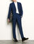 Wool and mohair suit trousers