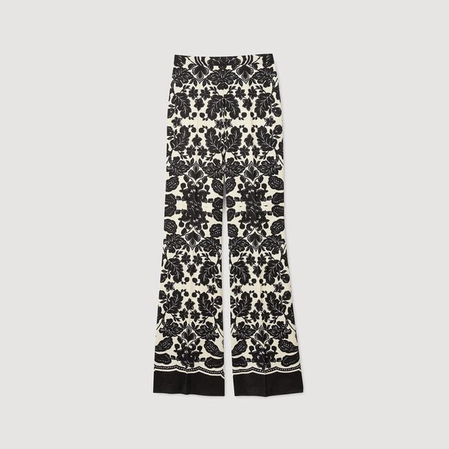 Floral trousers