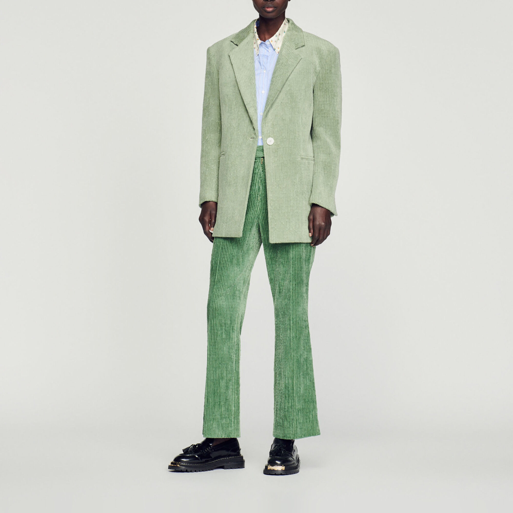 Sandro corduroy jacket on sale