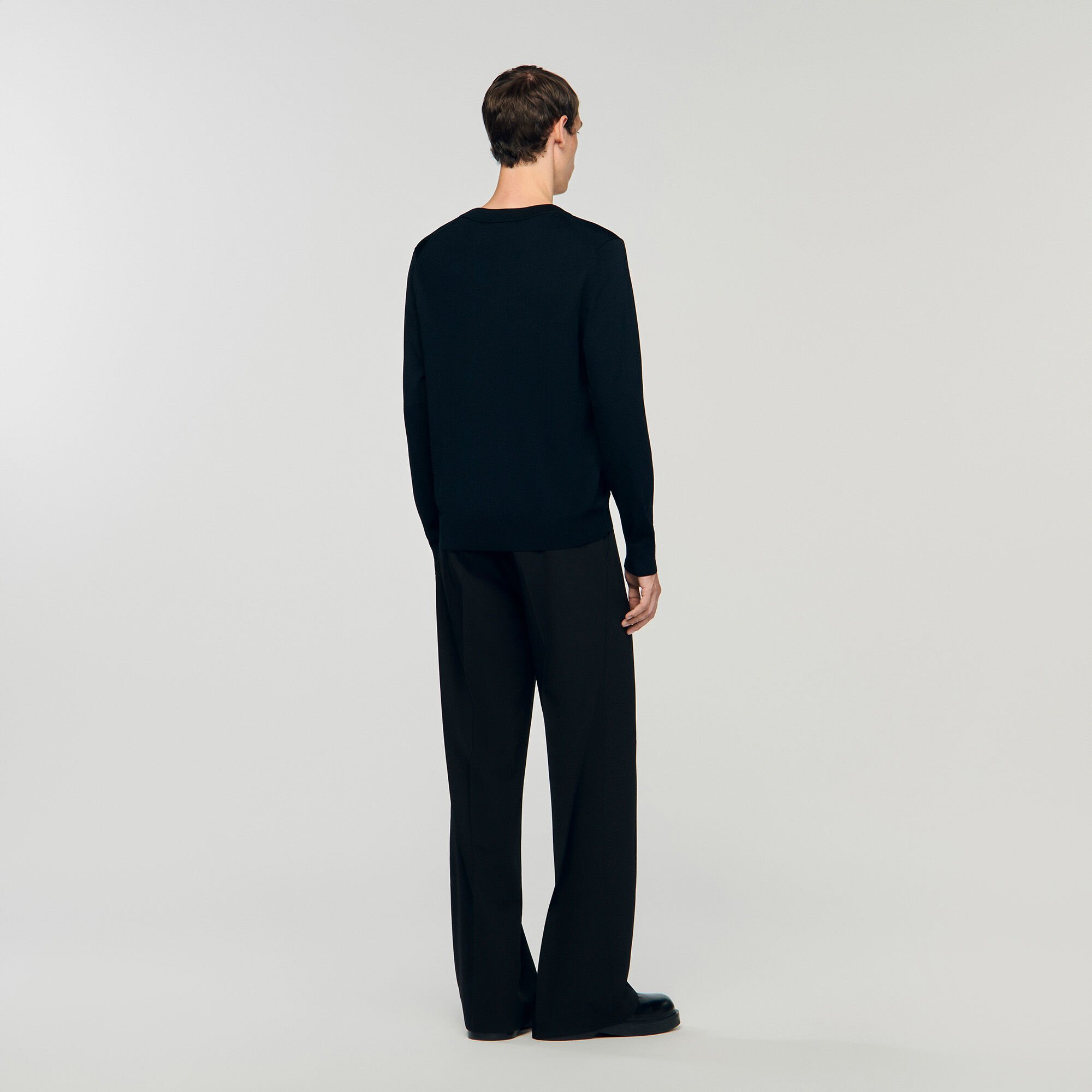Fine knit jumper