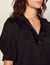Flowing shirt in patterned jacquard