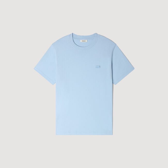 T-shirt with double S patch