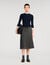 2-in-1 mixed wool jumper