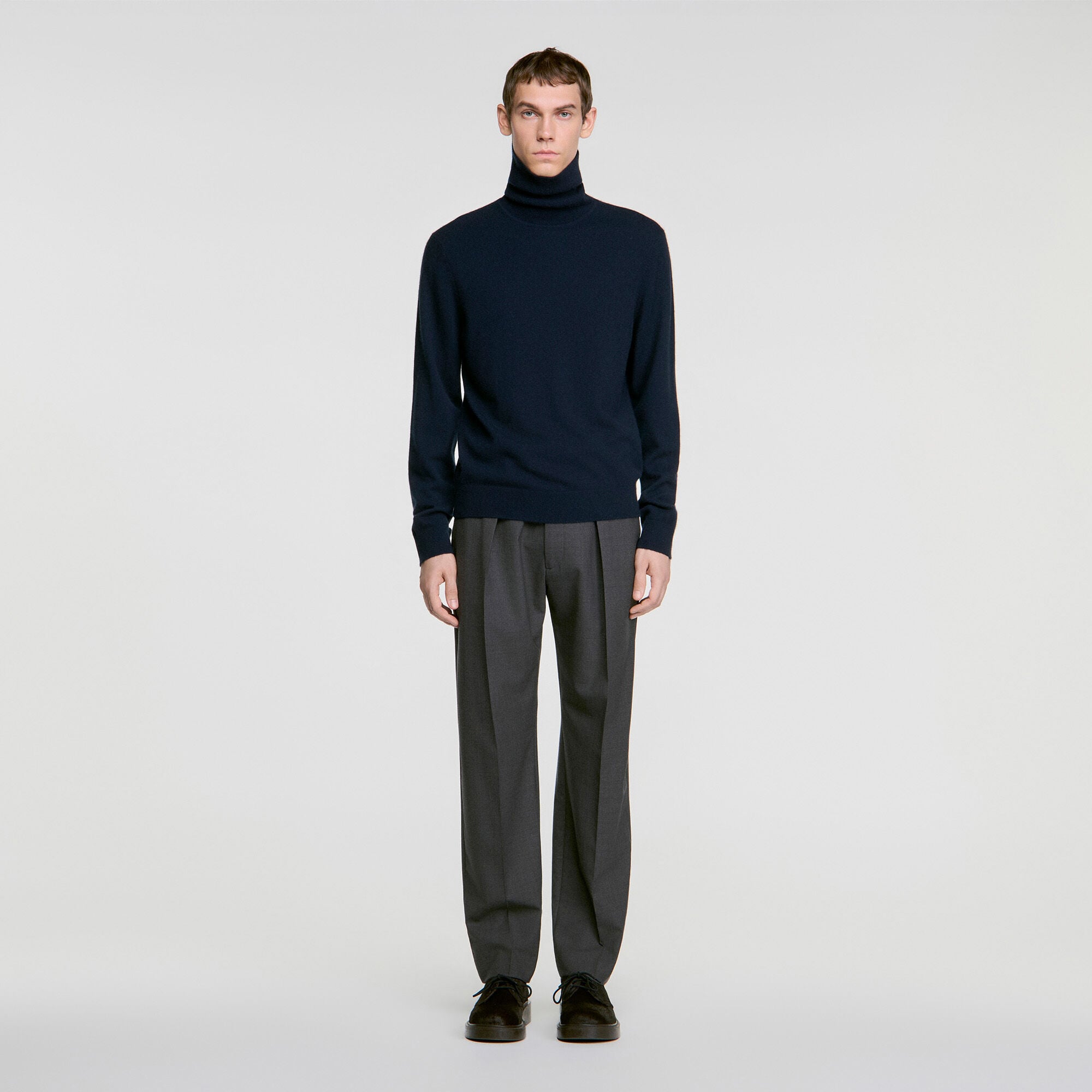 Roll neck cashmere jumper - Men | Sandro