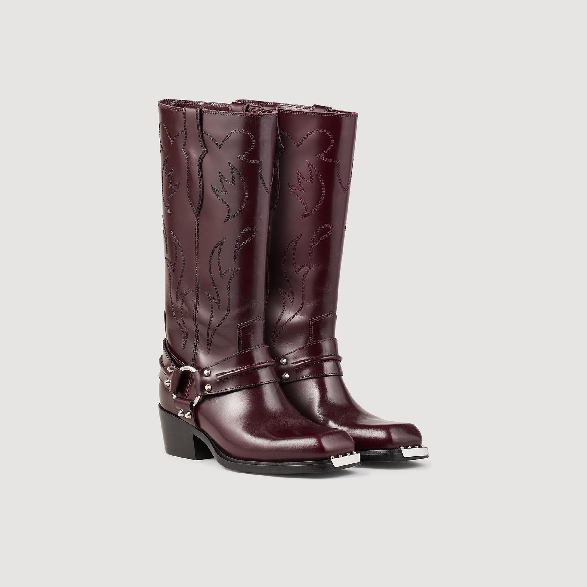 Sandro boots uk deals