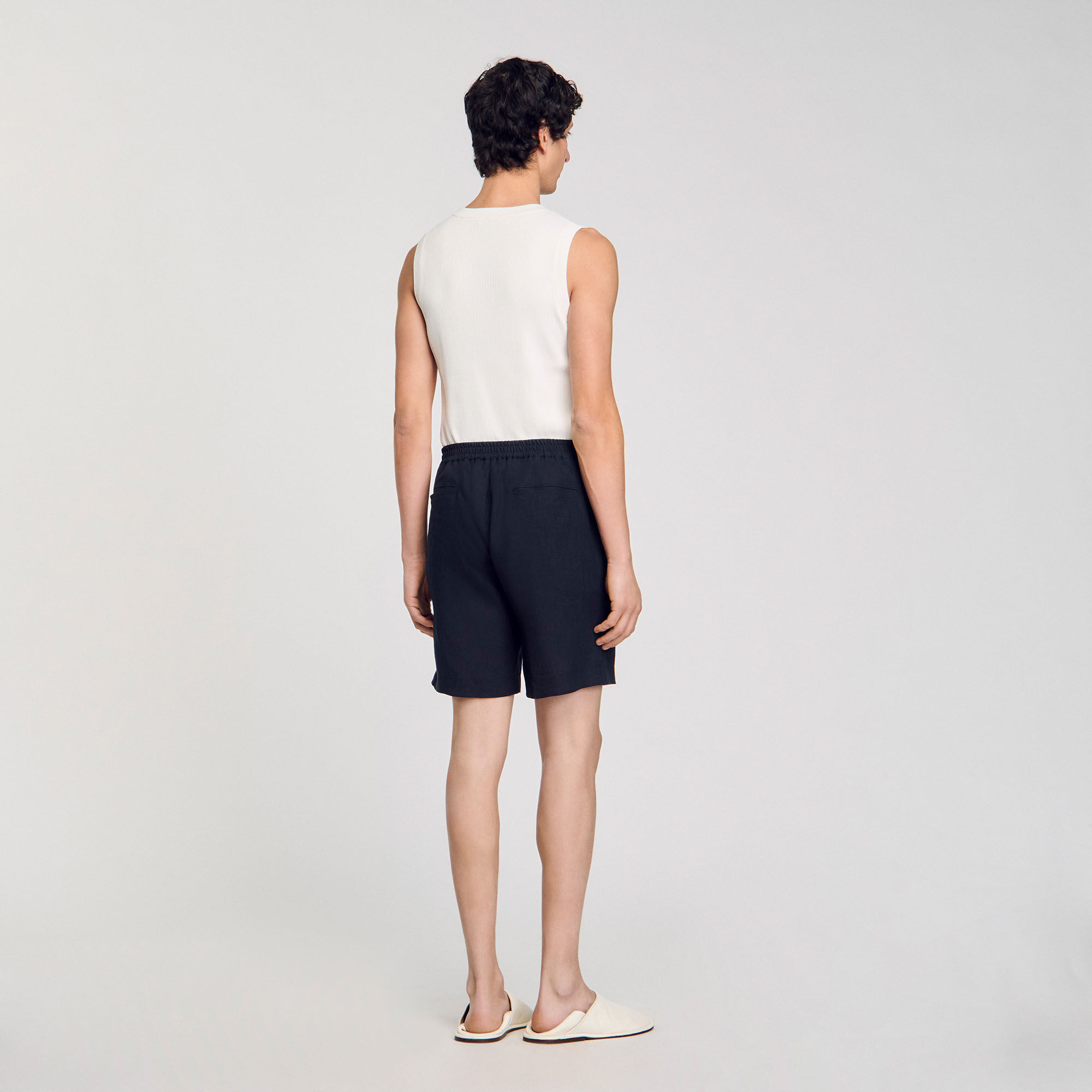 Linen shorts