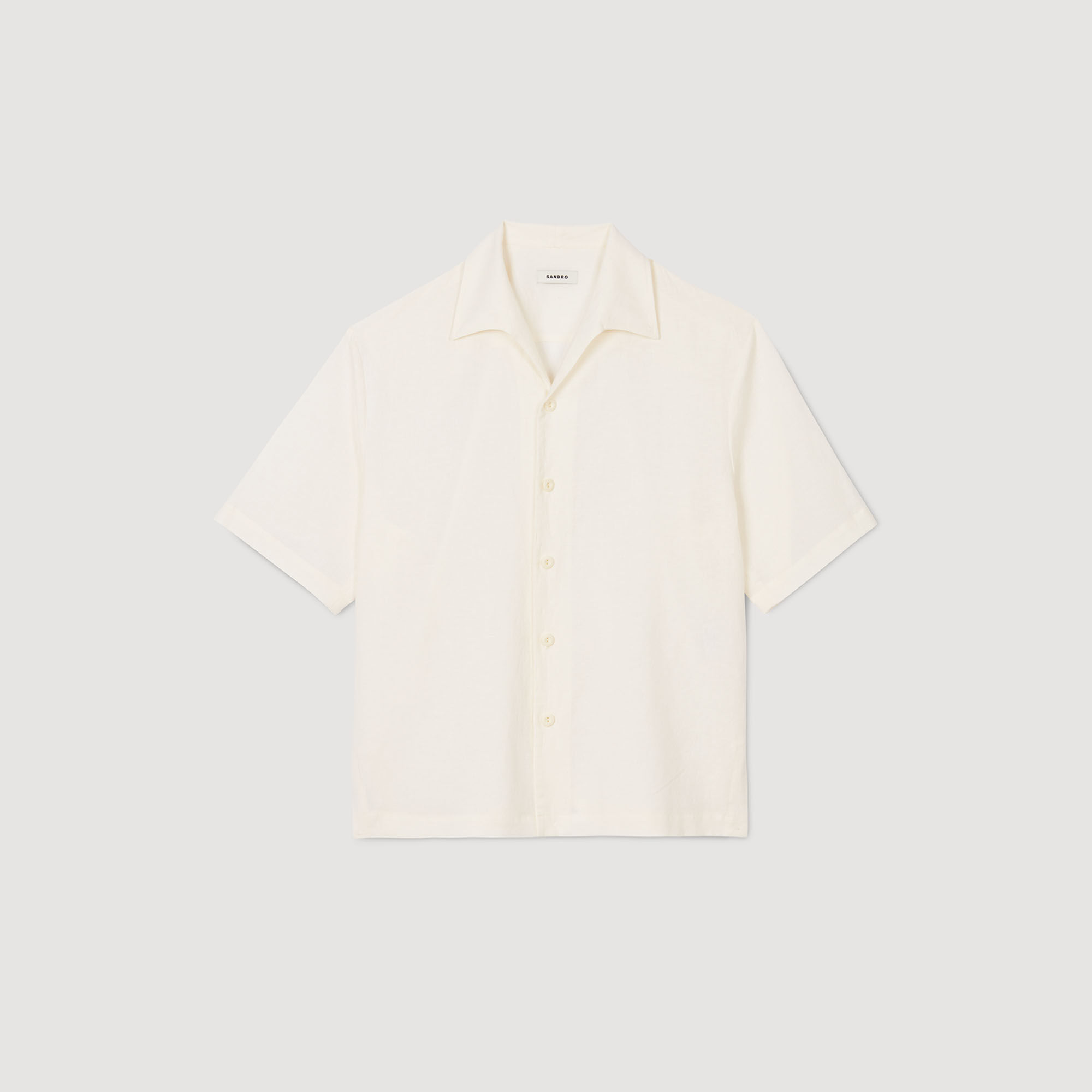 Cotton and linen shirt