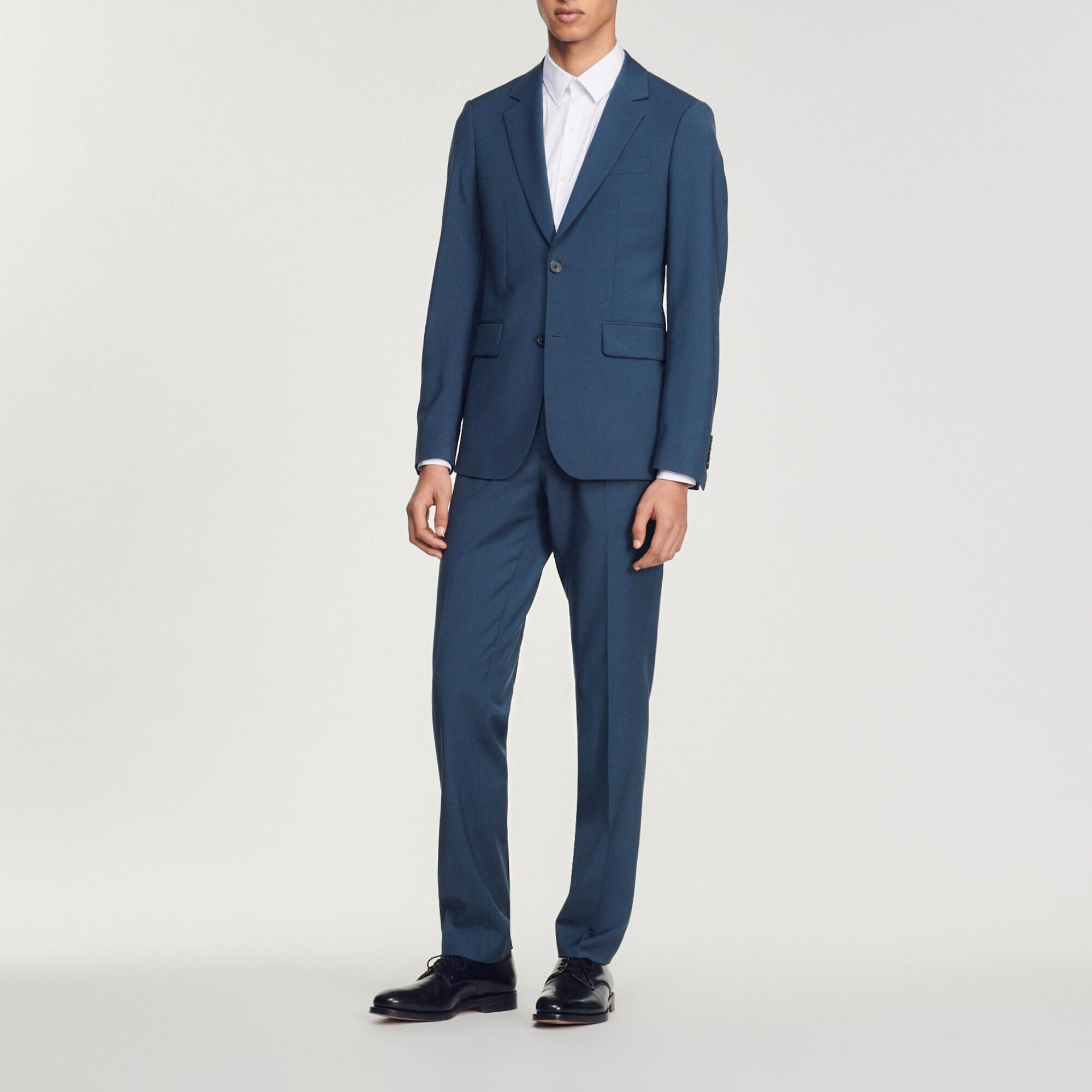 Virgin wool suit jacket