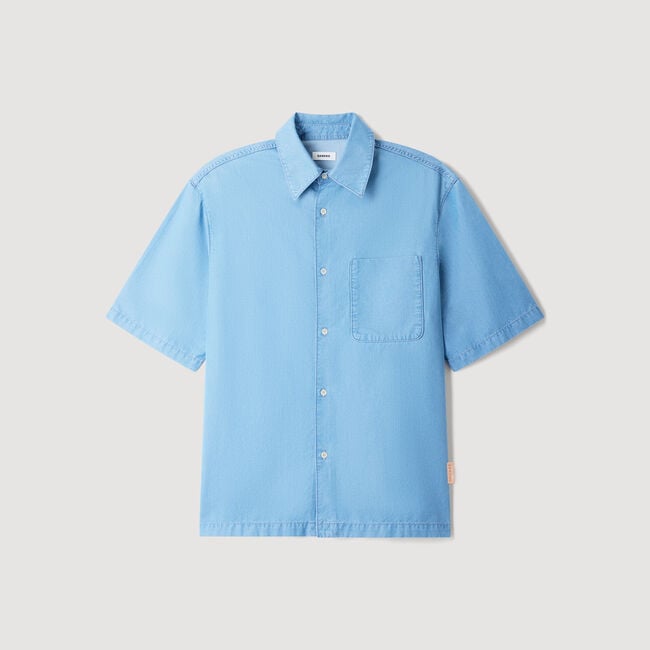 Loose-fit faded shirt